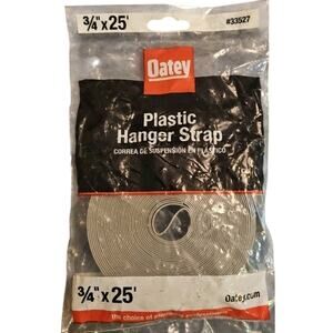 3/4 in. x 25 ft. Plastic Pipe Hanger Strap